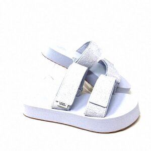 🔥HOT SALE🔥VANS Cayucas Mega Platform Gray Women’s Suede VN0A4U1XUNY Sandals